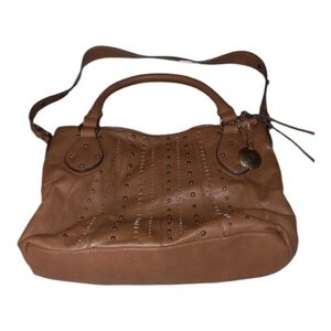Jessica Simpson Brown Studded Handbag